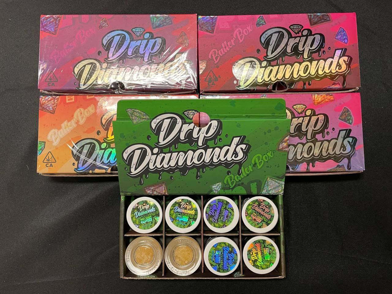 drip diamonds wax